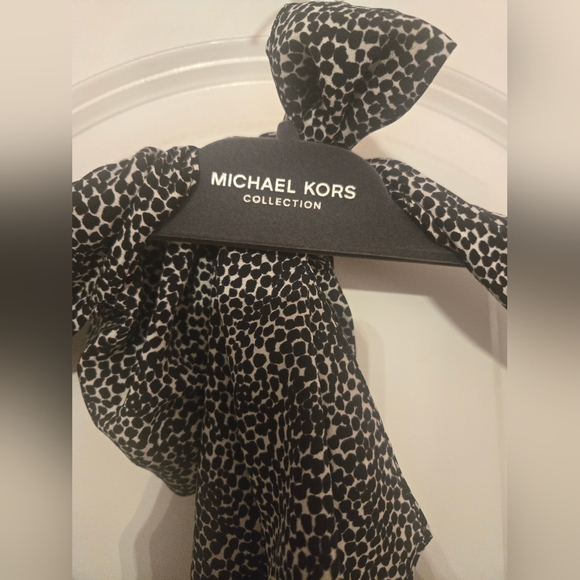 Michael Kors Collection Mini Cheetah Organic Silk Crepe De Chine Jumpsuit - Picture 7 of 11
